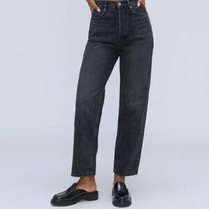 The Rigid Way-High Washed Black Jeans